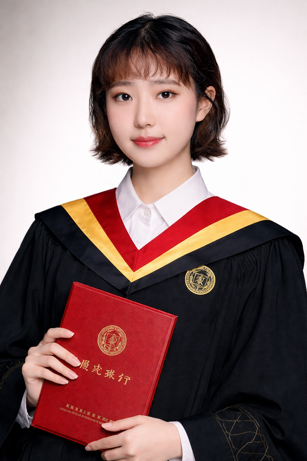 韩系学士照 · 干净高级 After